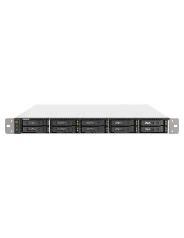 QNAP TS-h1090FU NAS Rack (1U) Ethernet LAN Schwarz, Grau 7302P