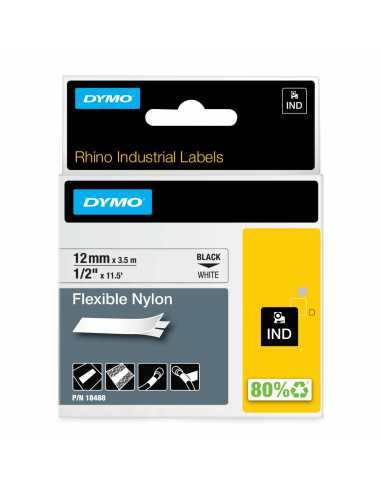 DYMO IND Flexibles Nylon - 12mm x 3,5m BW