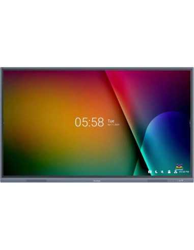 Viewsonic VS IFP 86 40 point 400 NIT Interaktiver Flachbildschirm 2,18 m (86") LCD 350 cd m² 4K Ultra HD Grau Touchscreen