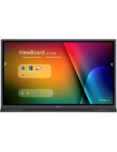 Viewsonic IFP6552-1ANEP pantalla de señalización Panel plano interactivo 165,1 cm (65") LCD 400 cd   m² 4K Ultra HD Negro