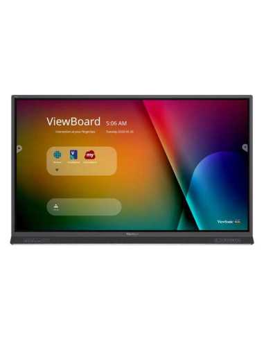 Viewsonic IFP7552-1A pantalla de señalización Panel plano interactivo 190,5 cm (75") Wifi 400 cd   m² 4K Ultra HD Pantalla