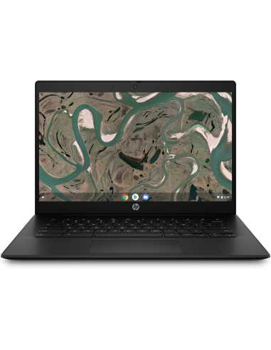 HP Chromebook 14 G7 Intel® Celeron® N5100 35,6 cm (14") Full HD 8 GB LPDDR4x-SDRAM 64 GB eMMC Wi-Fi 6 (802.11ax) ChromeOS Negro