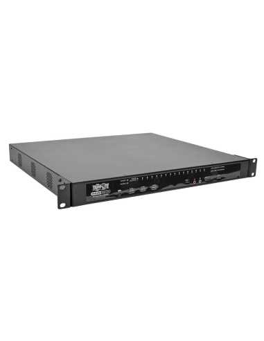 Tripp Lite Multiplexor KVM IP NetDirector Cat5 de 16 puertos para 4+1 usuarios, cumple con TAA