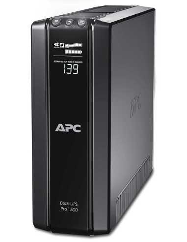 APC Back-UPS Pro Unterbrechungsfreie Stromversorgung (USV) Line-Interaktiv 1,5 kVA 865 W 10 AC-Ausgänge