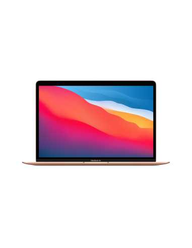 Apple MacBook Air Apple M M1 Laptop 33,8 cm (13.3") 8 GB 256 GB SSD Wi-Fi 6 (802.11ax) macOS Big Sur Gold