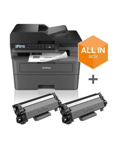 Brother MFC-L2827DWXL Multifunktionsdrucker Laser A4 1200 x 1200 DPI 32 Seiten pro Minute WLAN