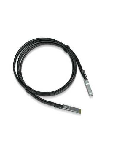 Nvidia MCP1660-W02AE26 InfiniBand fibre optic cable 2,5 m QSFP-DD Schwarz