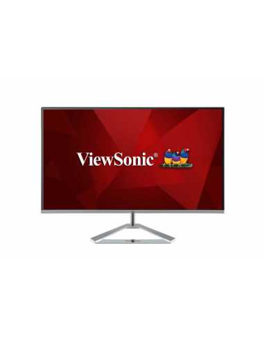 Viewsonic VX Series VX2476-SMH LED display 60,5 cm (23.8") 1920 x 1080 Pixel Full HD Schwarz, Silber
