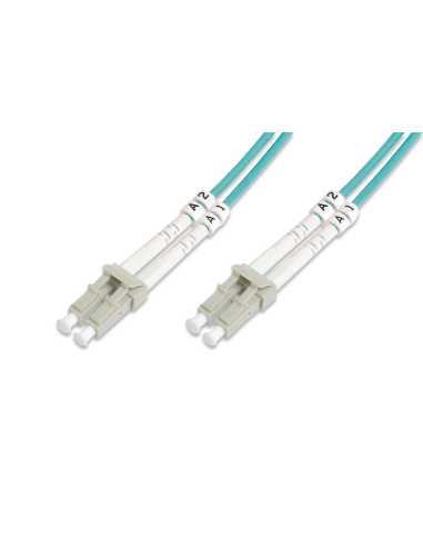 Digitus Cable de conexión de fibra óptica multimode OM 3, LC LC