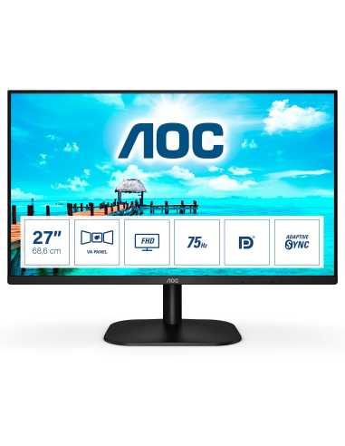 AOC B2 27B2QAM LED display 68,6 cm (27") 1920 x 1080 Pixeles Full HD Negro