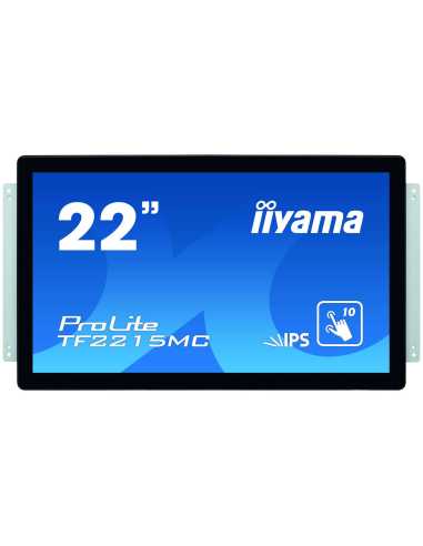 iiyama ProLite TF2215MC-B2 Computerbildschirm 54,6 cm (21.5") 1920 x 1080 Pixel Full HD LED Touchscreen Multi-Nutzer Schwarz