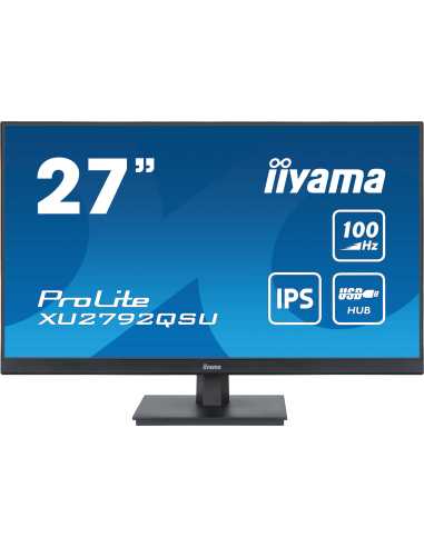 iiyama ProLite Computerbildschirm 68,6 cm (27") 2560 x 1440 Pixel Dual WQHD LED Schwarz