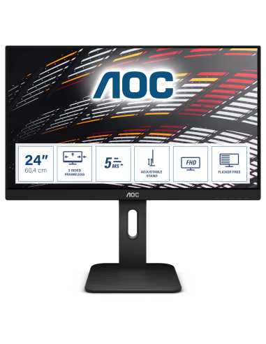 AOC P1 24P1 Computerbildschirm 60,5 cm (23.8") 1920 x 1080 Pixel Full HD LED Schwarz