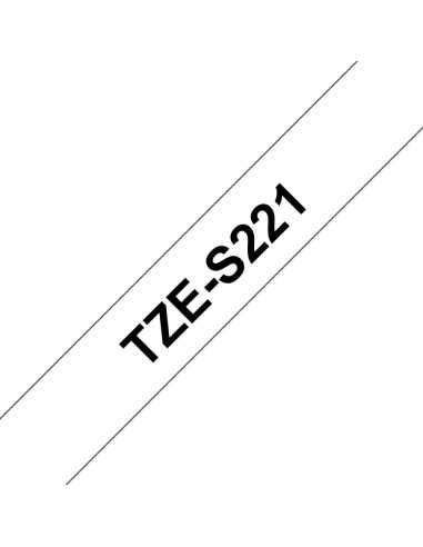 Brother TZE-S221 Etiketten erstellendes Band TZ