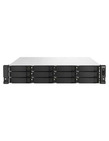 QNAP TS-H1887XU-RP NAS Rack (2U) Ethernet LAN Schwarz, Weiß E-2336