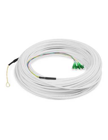 Digitus DK-3904LCA-50 Cable de fibra óptica e InfiniBand 50 m 4x LC LC APC Blanco