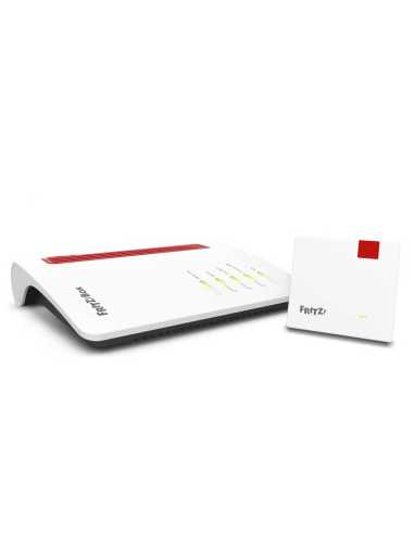 FRITZ! Mesh Set 7530 AX + 1200 AX Doble banda (2,4 GHz   5 GHz) Wi-Fi 6 (802.11ax) Rojo, Blanco 4 3G Interno