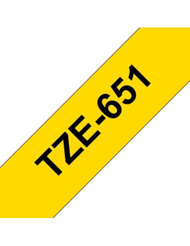 Brother TZE-651 cinta para impresora de etiquetas