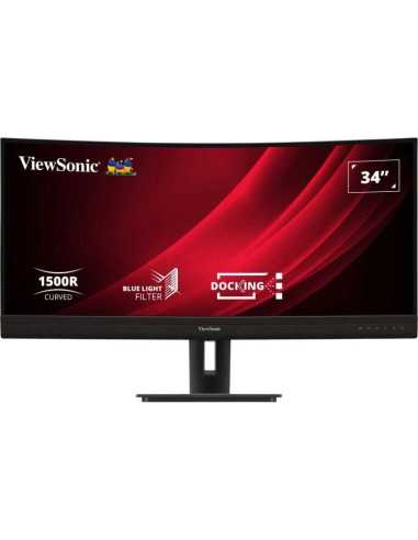 Viewsonic VG3456C Computerbildschirm 86,4 cm (34") 3440 x 1440 Pixel UltraWide Quad HD LED Schwarz