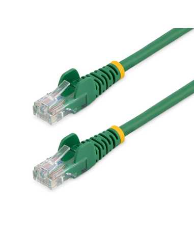 StarTech.com Cable de 2m Verde de Red Fast Ethernet Cat5e RJ45 sin Enganche - Cable Patch Snagless
