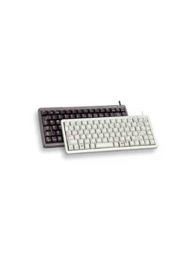 CHERRY Compact keyboard, Combo (USB + PS 2), DE teclado Oficina USB + PS 2 QWERTY Negro