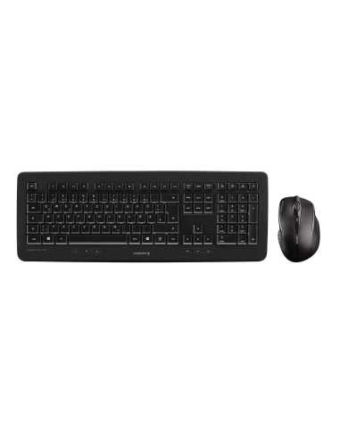 CHERRY DW 5100 Tastatur Maus enthalten Universal RF Wireless US Englisch Schwarz