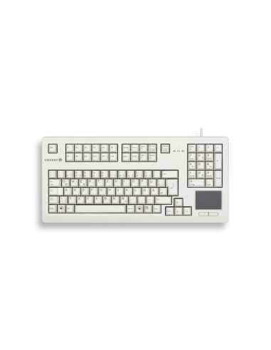 CHERRY TouchBoard G80-11900 Tastatur Industriell USB QWERTY Englisch Grau