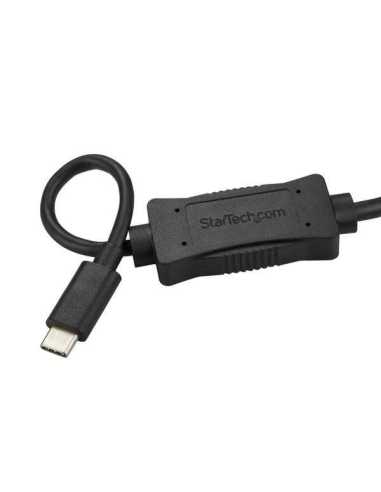 StarTech.com Cable de 1m Adaptador USB-C a eSATA - Cable Conversor USB Tipo C a eSATA - USB 3.0