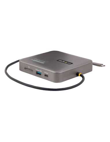 StarTech.com USB-C Multiport Adapter, Dual HDMI Video, 4K 60Hz, 2-Port USB-A USB-C 10Gbps Hub, 100W PD, GbE,SD, 56cm Kabel,