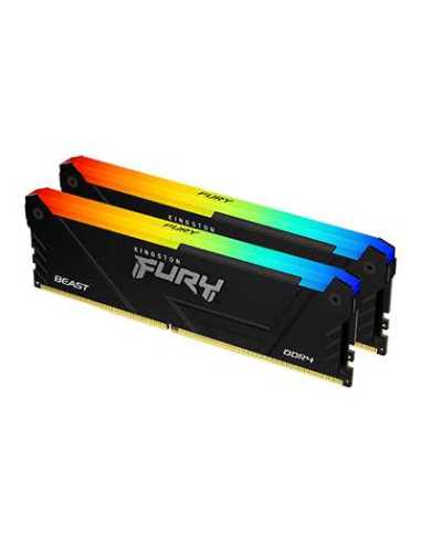 Kingston Technology FURY 64GB 3200MT s DDR4 CL16 DIMM (2er-Kit) Beast RGB