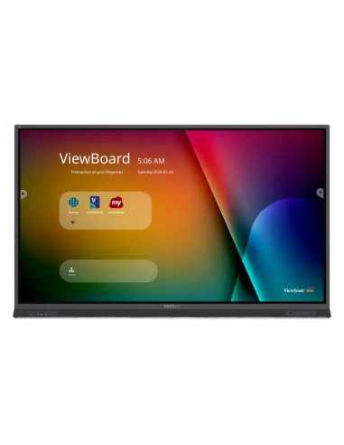 Viewsonic IFP8652-1B Signage-Display Interaktiver Flachbildschirm 2,18 m (86") LCD WLAN 350 cd m² 4K Ultra HD Schwarz