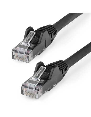 StarTech.com Cable de 15m CAT6 Ethernet - LSZH - Cable de Red RJ45 UTP de 10Gb - 650MHz - PoE de 100W - Latiguillo Snagless con