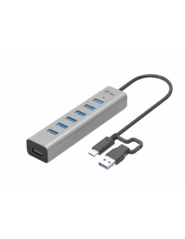 i-tec USB-C USB-A Charging Metal HUB 7 Port