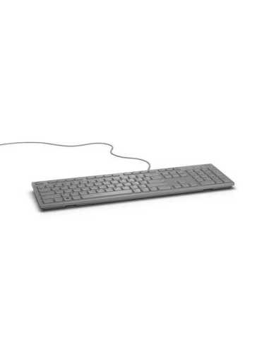 DELL KB216 teclado Universal USB QWERTY Inglés del Reino Unido Gris