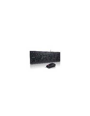 Lenovo 4X30L79921 teclado Ratón incluido Universal USB QWERTY Inglés del Reino Unido Negro