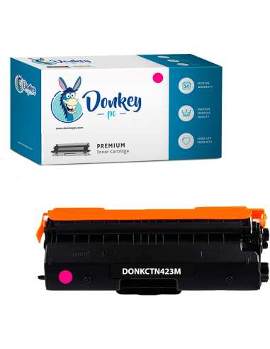 Donkey pc - Brother TN-423M Kompatibler Toner Magenta.