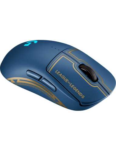 Logitech G PRO Wireless Mouse League of Legends Edition Maus Beidhändig RF Wireless Optisch 25600 DPI