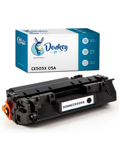 Donkey pc CE505A Cartucho de tóner compatible para HP 505A