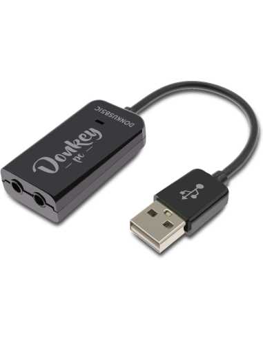 Donkey pc  Soundkarte USB 5.1 Adapter USB auf 3,5 mm