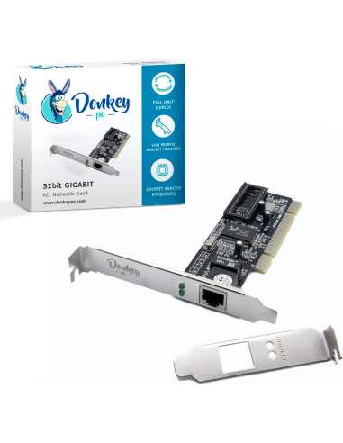 Donkey pc - 1 GB GIGABIT PCI-Netzwerkkarte bis zu 1000 Mbit/s mit Realtek RTL8169