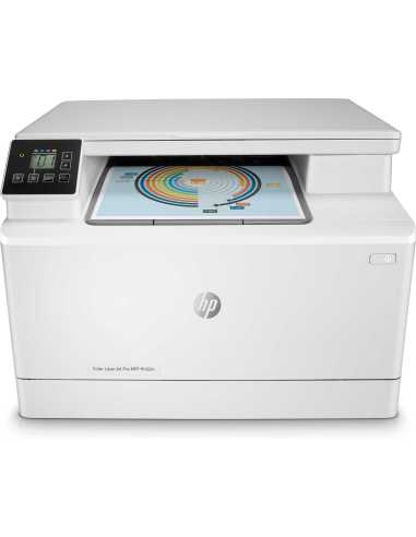 HP Color LaserJet Pro MFP M182n, Drucken, Kopieren, Scannen, Energieeffizient Hohe Sicherheit