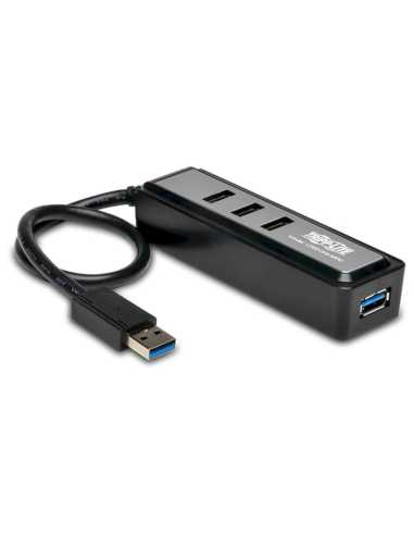 Tripp Lite U360-004-MINI Tragbarer USB 3.0 SuperSpeed Hub – 4 Anschlüsse