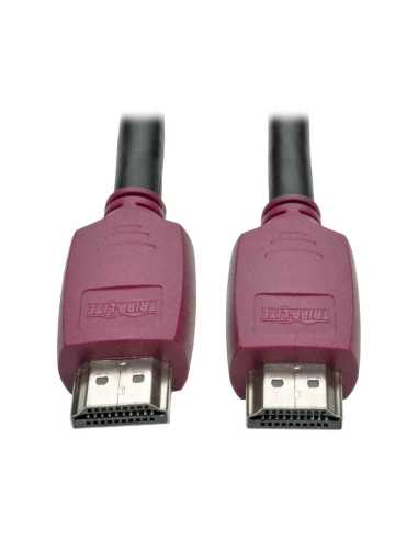 Tripp Lite P569-006-CERT 4K HDMI-Kabel mit Ethernet (Stecker Stecker) – 4K 60 Hz, mit speziellen, fest in die Anschlüsse