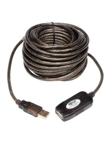 Tripp Lite U026-016 Aktives USB 2.0-Verlängerungskabel (A Stecker Buchse), 4,88 m