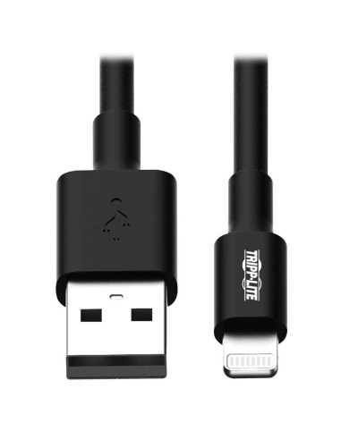 Tripp Lite M100-003-BK USB-A-zu-Lightning Sync- Ladekabel, MFi-zertifiziert - Schwarz, Stecker Stecker, USB 2.0, 0,91 m