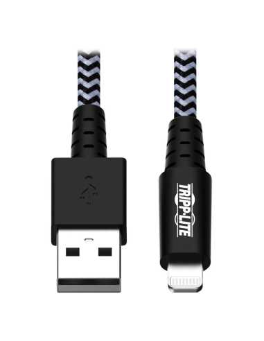 Tripp Lite M100-006-HD Hochbelastbares USB-A auf Lightning Sync- Ladekabel, MFi-zertifiziert Stecker Stecker, USB 2.0, 1,83 m
