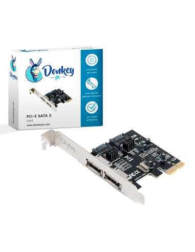 Donkey pc PCI Express Card 2 SATA 3.0