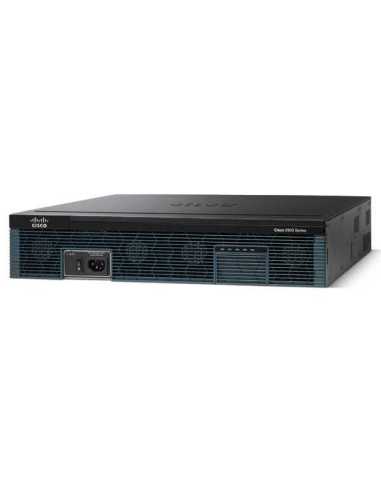 Cisco 2951 router Gigabit Ethernet Negro