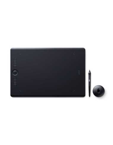 Wacom Intuos Pro tableta digitalizadora Negro 5080 líneas por pulgada 311 x 216 mm USB Bluetooth
