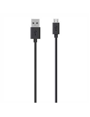 Belkin Micro-USB to USB ChargeSync cable USB 3 m USB 2.0 USB A Micro-USB B Negro